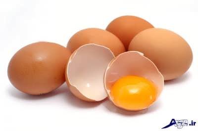 درمان ریزش مو با تخم مرغ