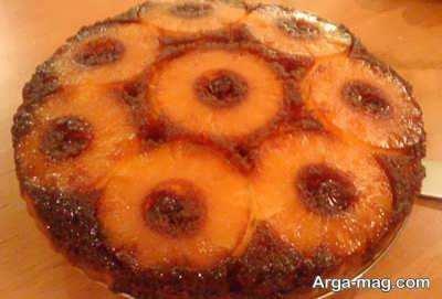 نحوه تهیه کیک آناناس و گردو