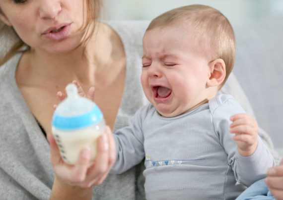 شیر نخوردن نوزاد