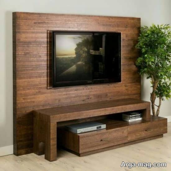 مدلهای میز تلویزیون چوبی با طرح مدرن