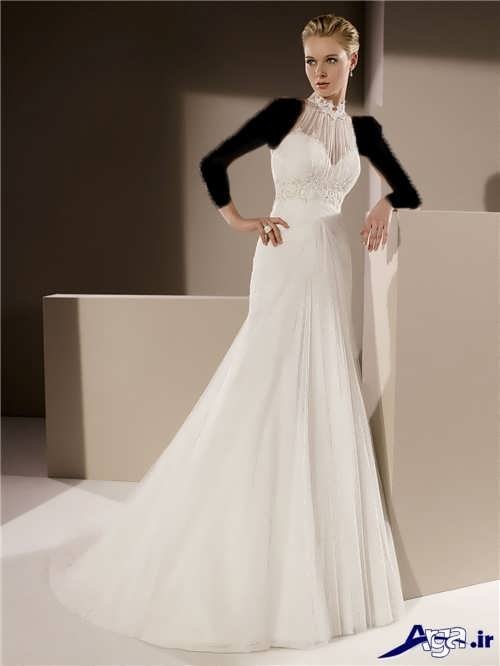 مدل لباس عروس با طرح زیبا و جدید 