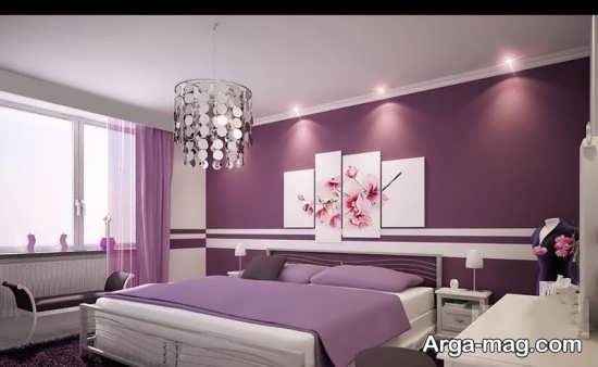 مدل تزییناتی از تخت خواب