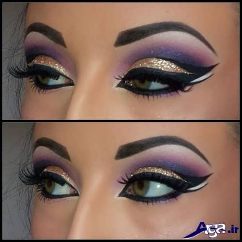 دل آؤایش چشم خلیجی زیبا و متفاوت 