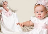 مدل لباس عروس نوزادی با جدیدترین طرح های مد سال