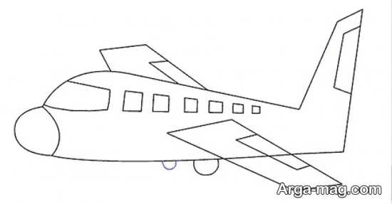 عکس نقاشی هواپیما