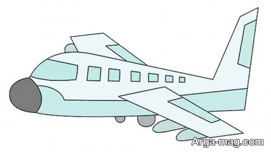 ایده نقاشی هواپیما