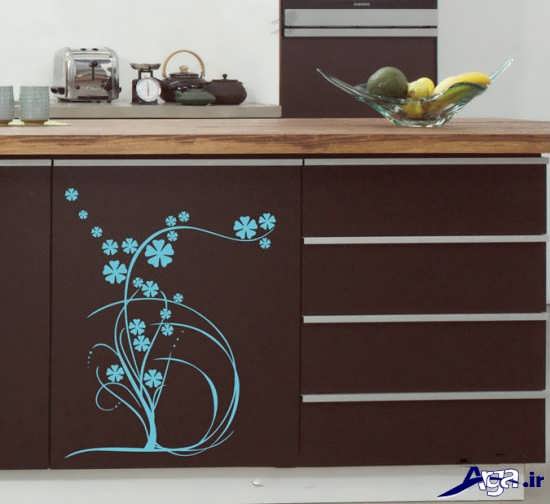 تزیین درب های کابینت عروس