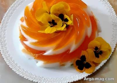 طریقه تهیه دسر پرتقال