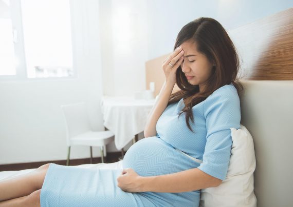معده درد در بارداری