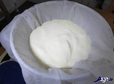طرز تهیه ماست چکیده ی خانگی