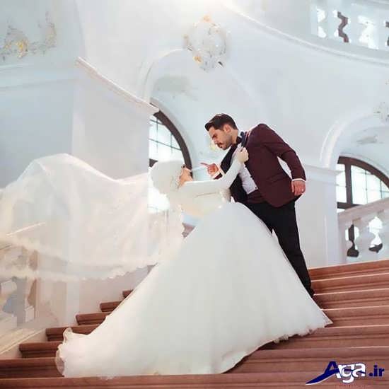 مدل عکس عروس و داماد در اینستاگرام