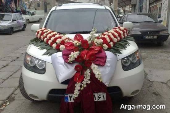 ایده تزیین ماشین عروس با پاپیون