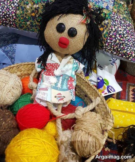آموزش عروسک با گونی