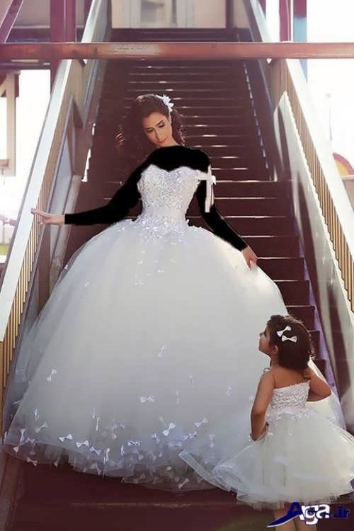 لباس عروس پف دار و شیک 