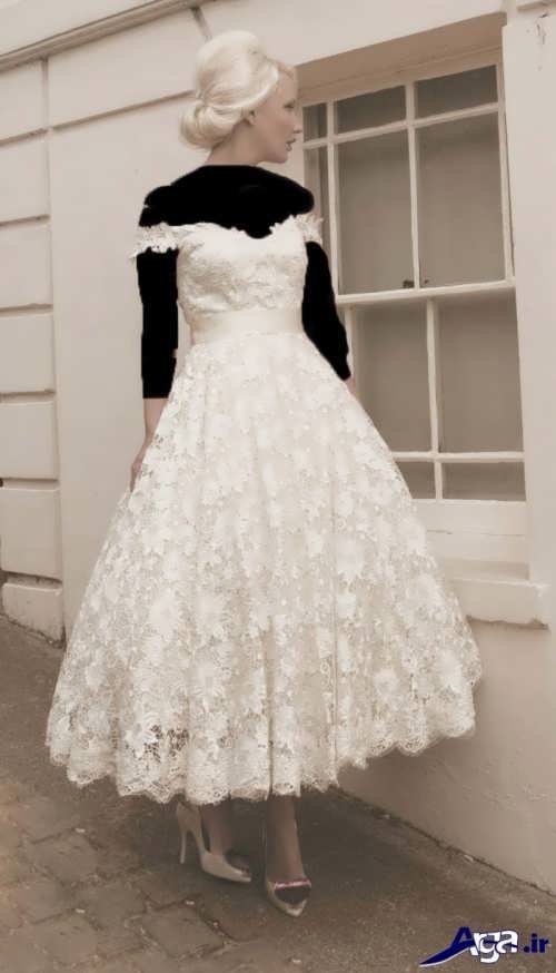 مدل لباس عروس کوتاه و شیک 