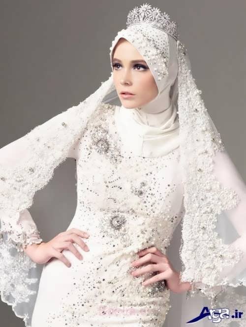 مدل حجاب زیبا و جذاب عروس 