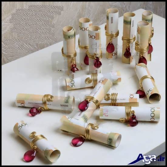 ایده تزیین پول