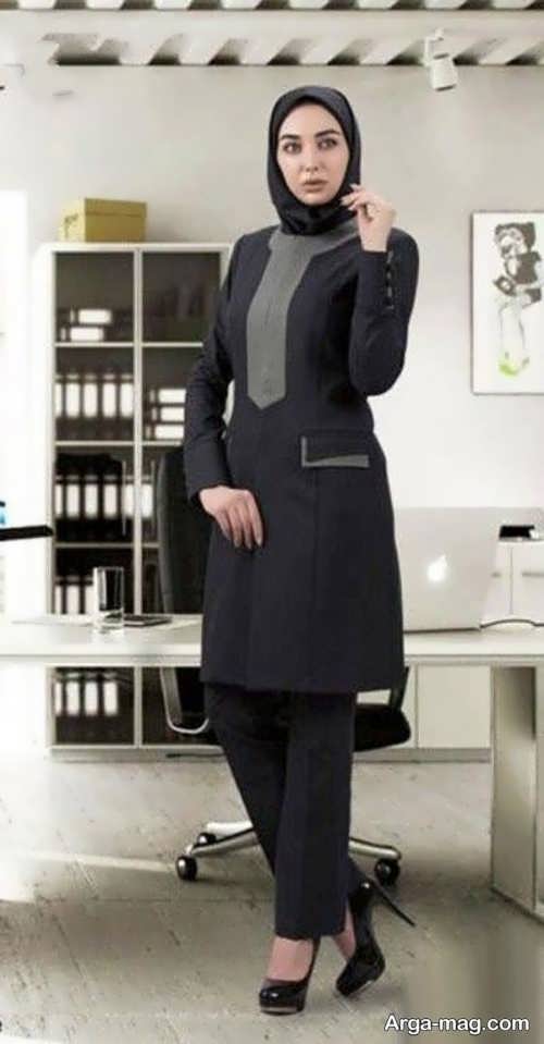 انواع مانتوهای کتی اداری