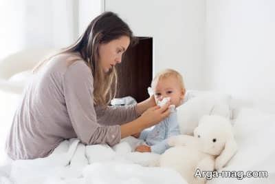 درمان سرماخوردگی نوزاد
