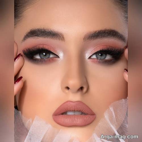 زیباترین آرایش صورت ملایم