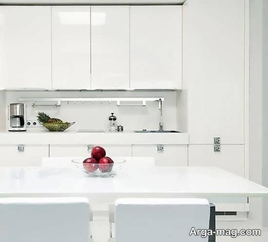 کابینت آشپزخانه کوچک با مدلی متفاوت