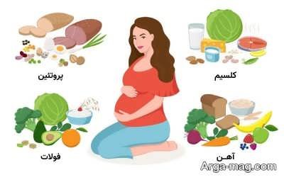افزایش وزن جنین با غذاهای های تقویتی