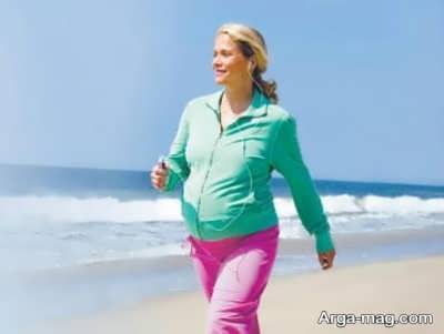 پیاده روی در دوران حاملگی