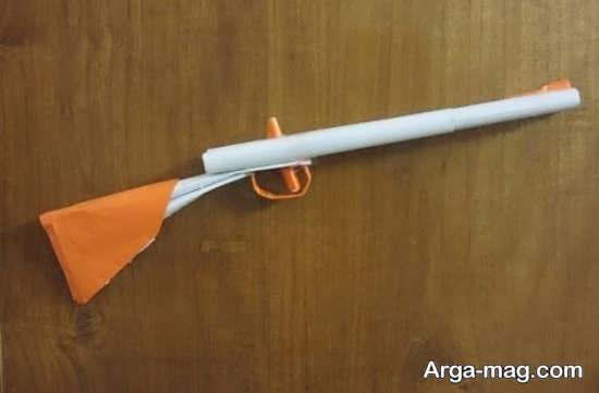 مدل جدید ساخت تفنگ با مقوا