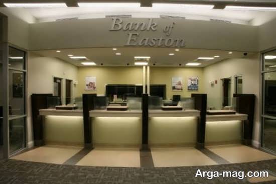 طراحی داخلی شیک شعب بانک