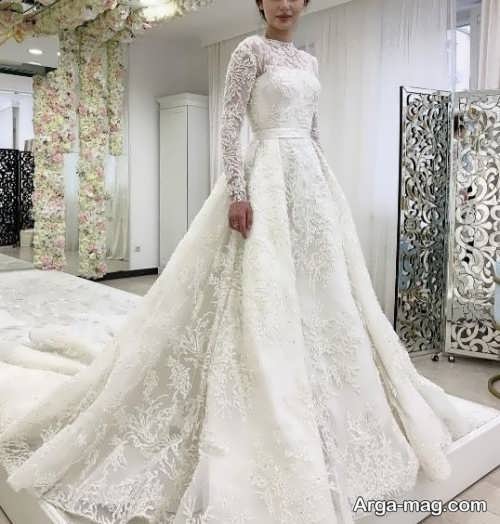لباس عروس دانتل با طرح های ایده آل