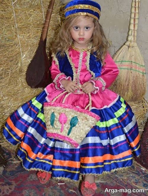 مدل لباس سنتی بچه گانه شیک