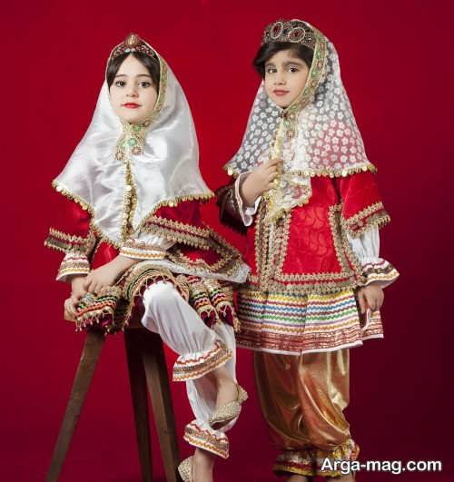 مدل لباس سنتی بچه گانه زیبا