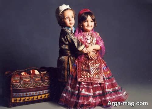 لباس سنتی بچه گانه دخترانه