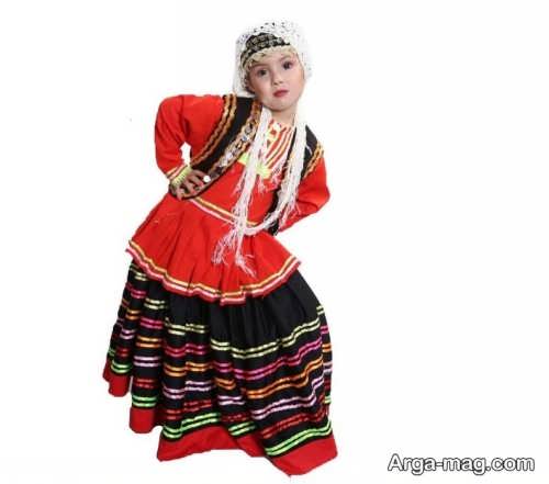 لباس سنتی بچه گانه با طراحی دیدنی