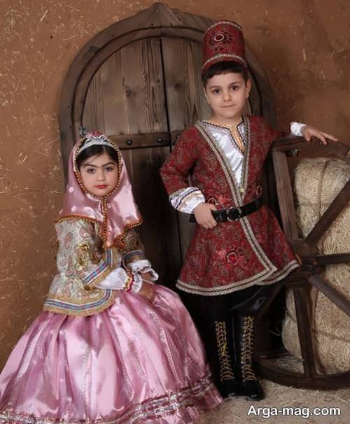 لباس سنتی بچه گانه با طراحی متنوع