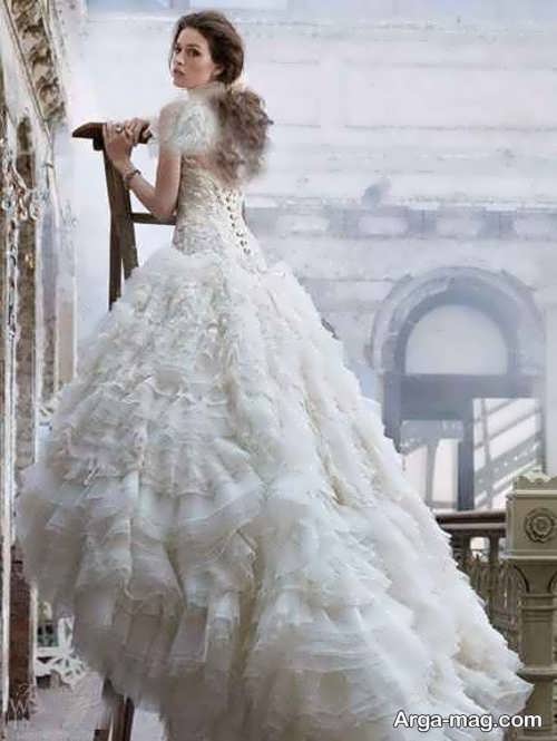 لباس عروس دوست داشتنی مناسب افراد لاغر
