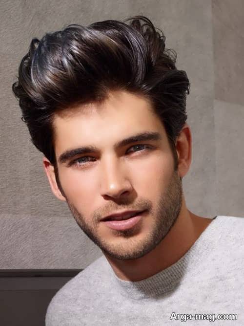 مدل مو کوتاه مردانه برای صورت بیضی