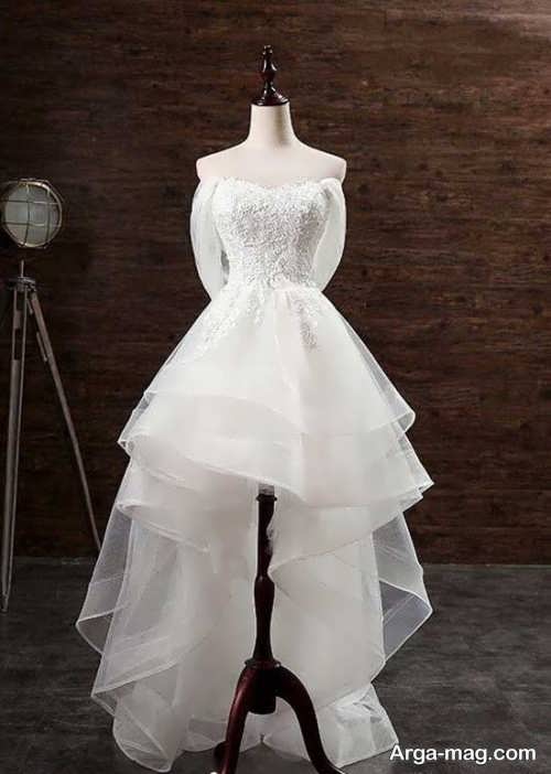 مدل لباس عروس برای افراد قد کوتاه
