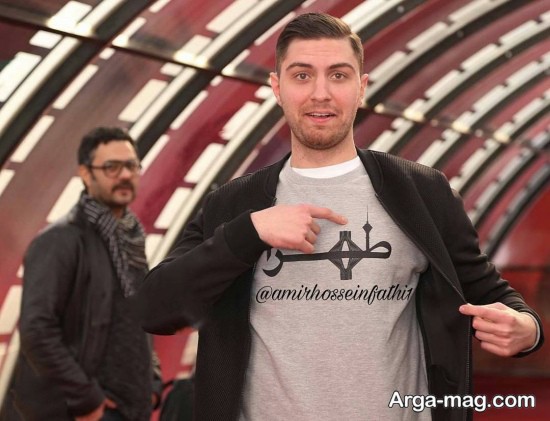 عکس جدید امیرحسین فتحی