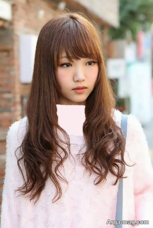 مدل موی کره ای بلند دخترانه 