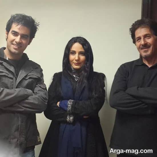 سمیرا حسن پور در کنار ابولفضل پور عرب و شهاب حسینی