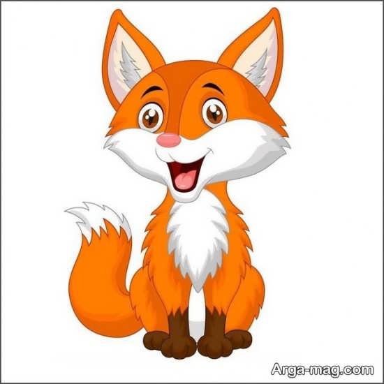تصویری از نقاشی روباه