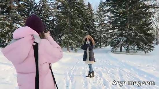 فیگور زیبا و جدید برای روزهای برفی