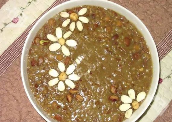 تزیین آش دندونی فوق العاده زیبا