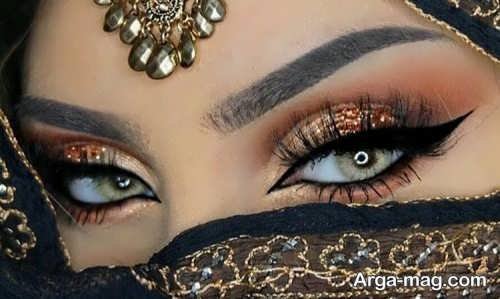 شیک ترین آرایش چشم عربی