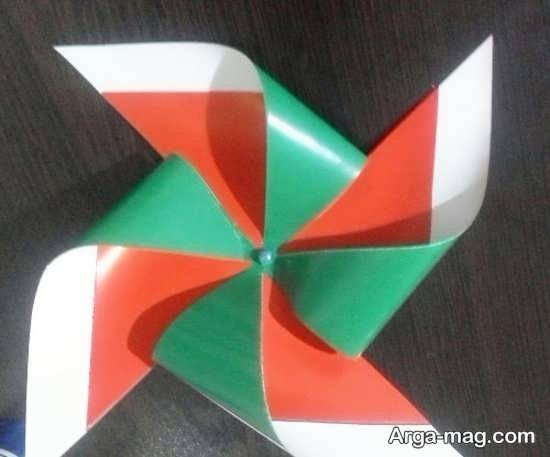 خلاقیتی جالب از ساخت پرچم ایران