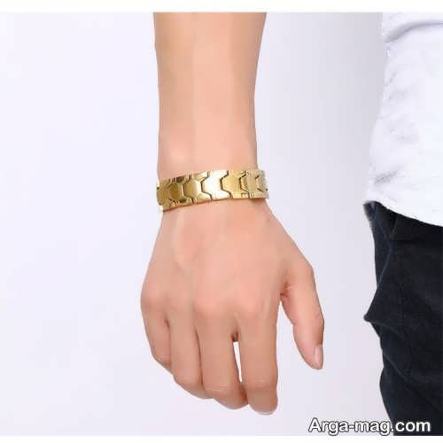 مدلهای دستبند طلای مردانه