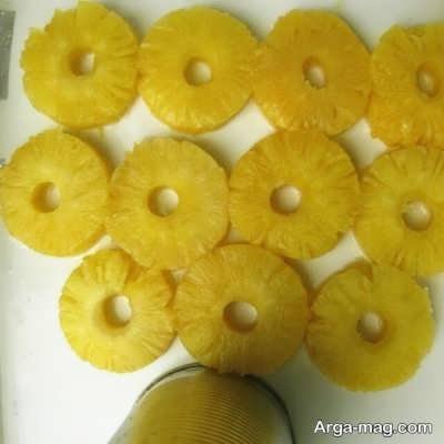 حلقه های آناناس جهت تهیه ترشی