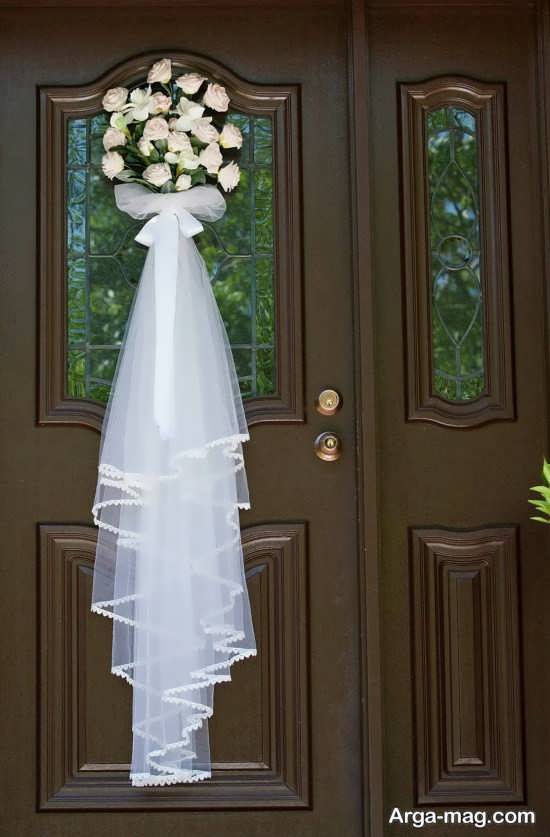 دیزاین خاص درب اتاق عروس