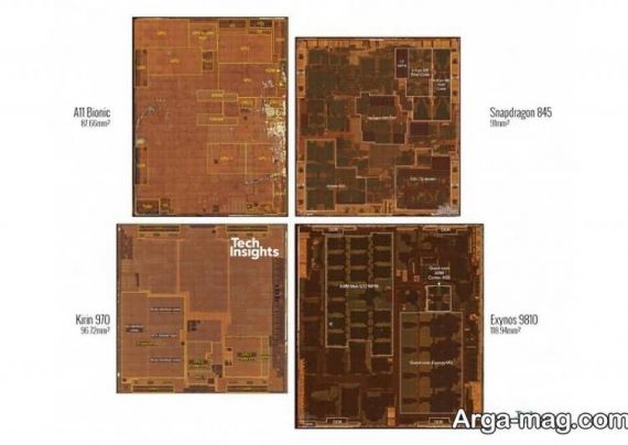 تفاوت تراشه های نسل جدید هواوی، کوالکام، سامسونگ و اپل